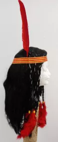 Paruka Indian/ka s čelenkou