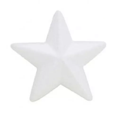 Hvězda 3D Ø 9,5 cm polystyren