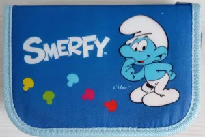 Školní penál plný/Šmoulové 