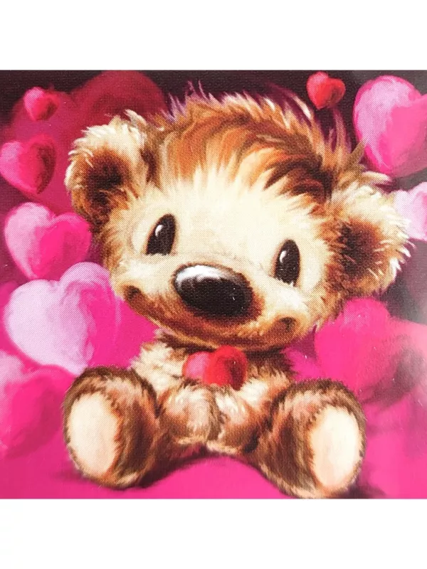 3D přání do obálky - Medvídek se srdíčkem Lowlands s.r.o.