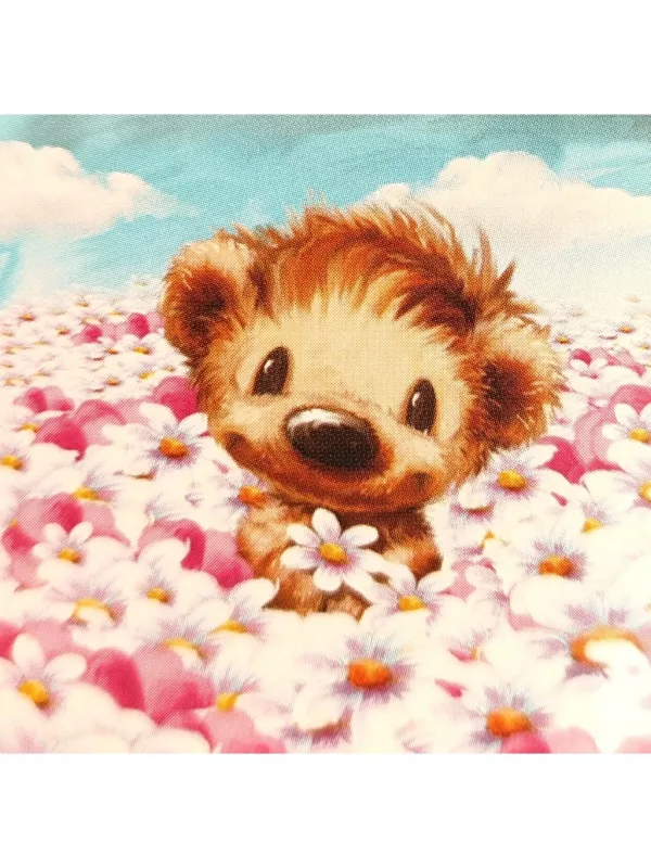 3D přání do obálky - Medvídek v kytičkách Lowlands s.r.o.