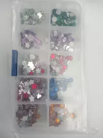 Sada dekoračních kamínků v boxu