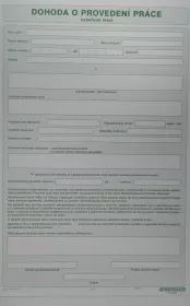 Dohoda o provedení práce