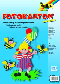 Fotokarton - proužky