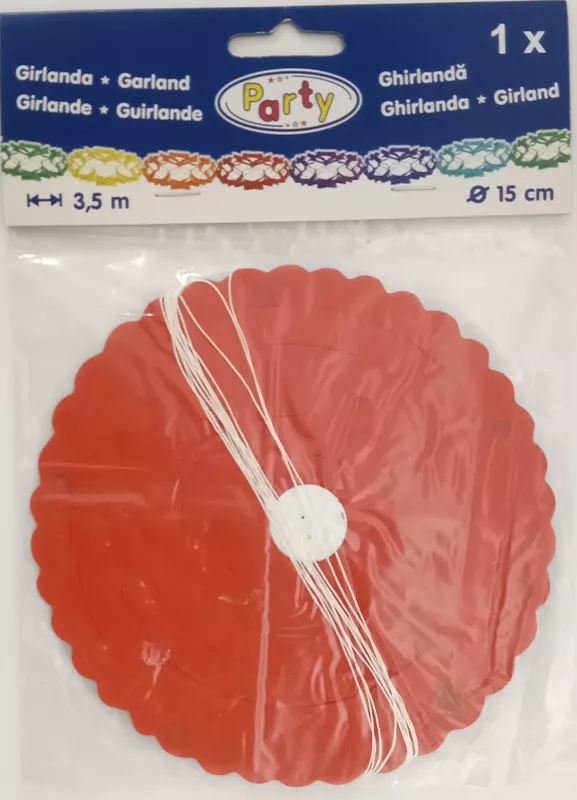Girlanda papírová 3,5 m WIMEX s.r.o.