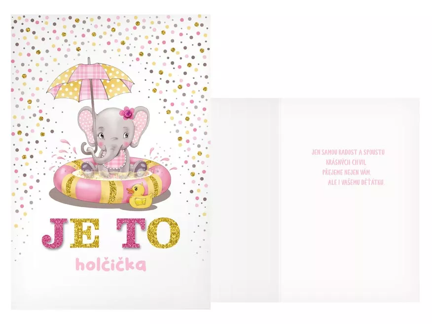 MFP Přání k narození miminka MFP paper s.r.o.