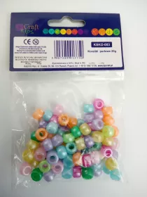 Korálky perlové 20 g