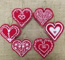 Levandulové srdíčko velké Daneta - chráněná dílna