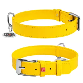 Kožený obojek 38 - 49 cm