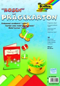 Barevný papír vytlačovaný