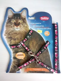 NOBBY Heart postroj a vodítko XL