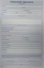 Pracovní smlouva A4