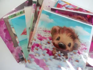 3D přání do obálky 