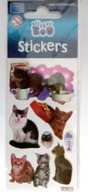 Samolepky s koťátky