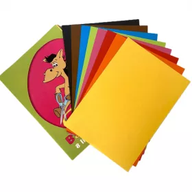 Sada barevných papírů A4 