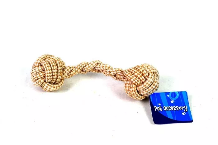 Béžový propletený uzel