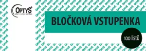 Optys 1267 Bločkové vstupenky Optys 1267 Bločkové vstupenky