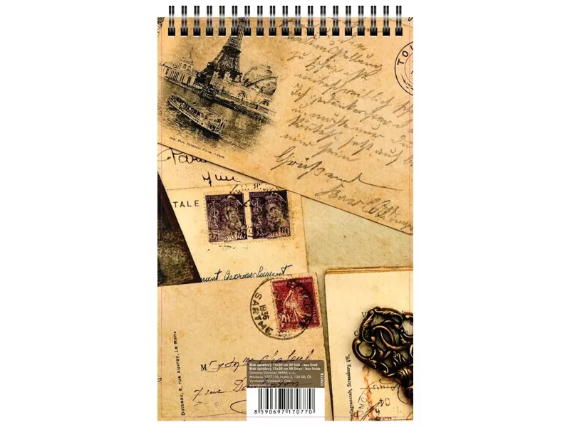 Blok spirálový A5 čistý