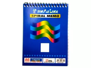 Blok spirálový A6 mix