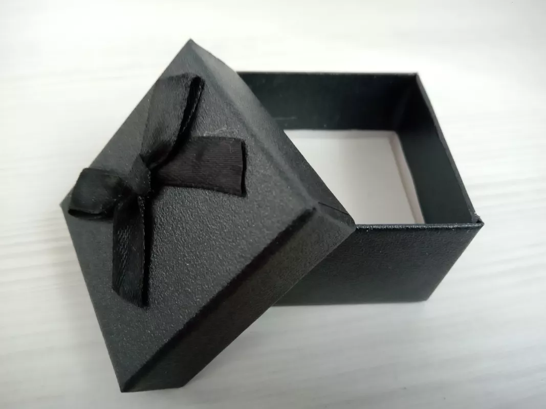 Dárková krabička malá - černá Vyrobeno v Číně