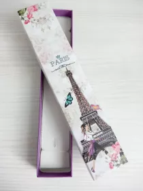 Dárková krabička úzká motiv móda Vyrobeno v Číně Dárková krabička úzká motiv móda Vyrobeno v Číně