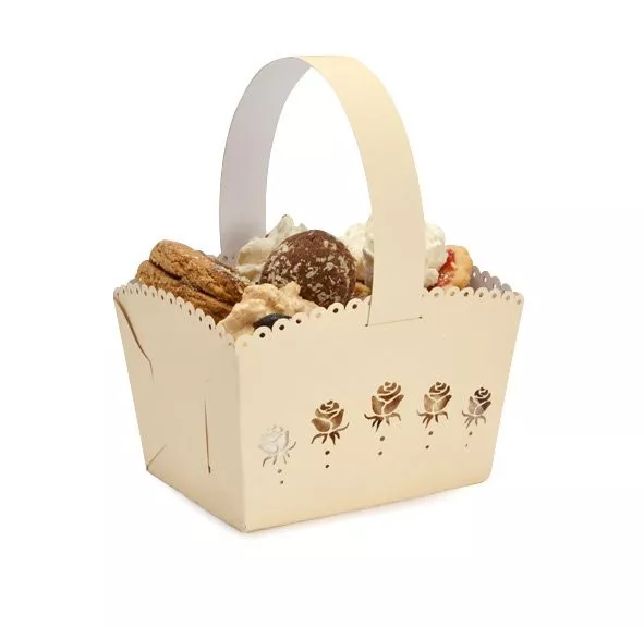 Košíček na cukroví výřez růže velký Optys s.r.o.