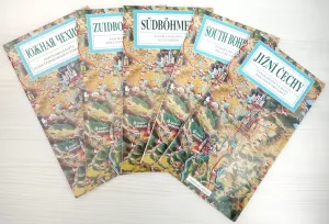 Jižní Čechy / panoramatická mapa