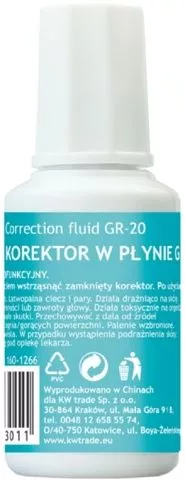 Opravný lak GR-20 KW Trade
