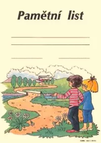 Pamětní list na ukončení školní docházky