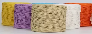 Papírový provázek barvený 