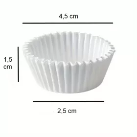 Papírové košíčky cukrářské bílé WIMEX s.r.o. Papírové košíčky cukrářské bílé WIMEX s.r.o.