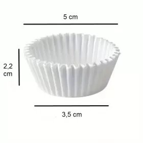 Papírové košíčky cukrářské bílé WIMEX s.r.o. Papírové košíčky cukrářské bílé WIMEX s.r.o.