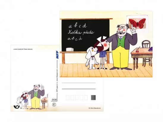 Pohlednice - Večerníčky ČT - 5 MFP paper s.r.o.