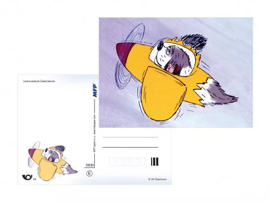 Pohlednice - Večerníčky ČT - 7 MFP paper s.r.o.