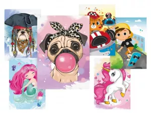 Pohlednice - dětské motivy