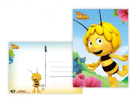 Pohlednice - včelka Mája MFP paper s.r.o.