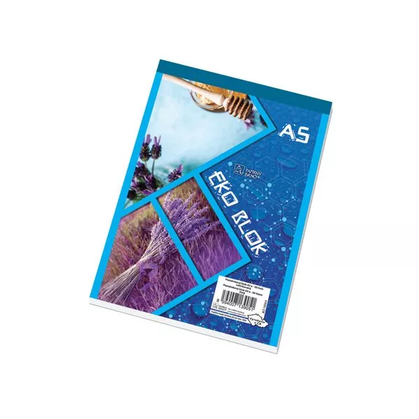 Blok lepený recyklovaný čistý Papírny Brno