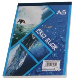 Blok lepený recyklovaný čistý Papírny Brno Blok lepený recyklovaný čistý Papírny Brno