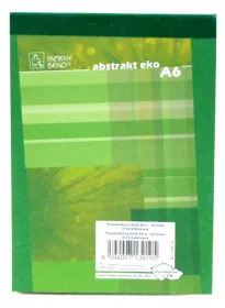 Blok lepený A6 čtvereček Papírny Brno Blok lepený A6 čtvereček Papírny Brno