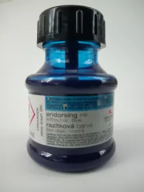 Razítková barva modrá 50 g