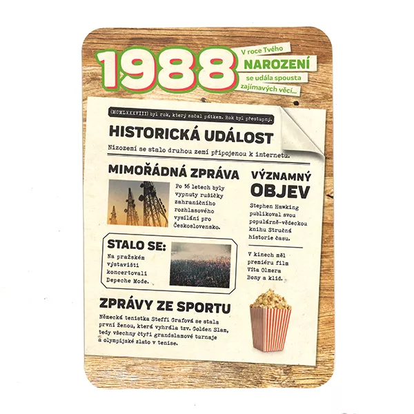 RETRO přání - 1988 ALBI