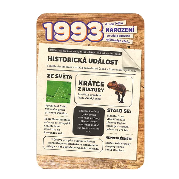 RETRO přání - 1993 ALBI