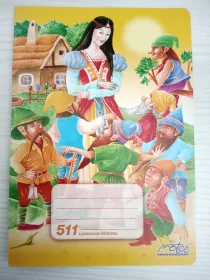 Školní sešit 511 s pomocnou linkou Papírny Brno