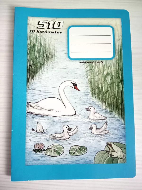 Školní sešit 510 Premium - Labutě Papírny Brno