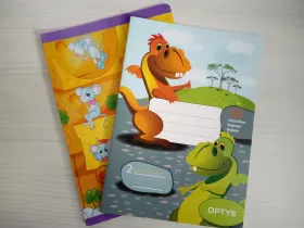 Školní sešit 512 - 2 pomocné linky