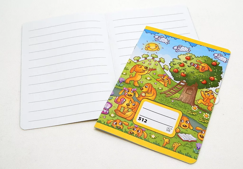 Školní sešit 512 Papírny Brno