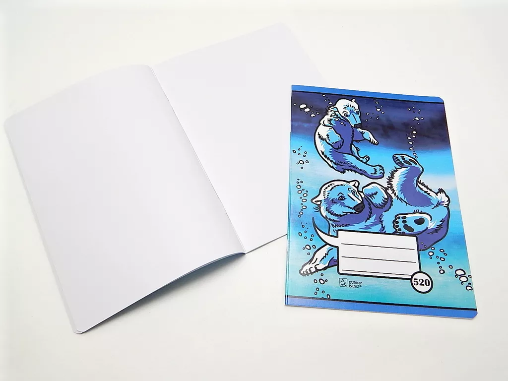 Školní sešit 520 Premium - Lední medvědi Papírny Brno