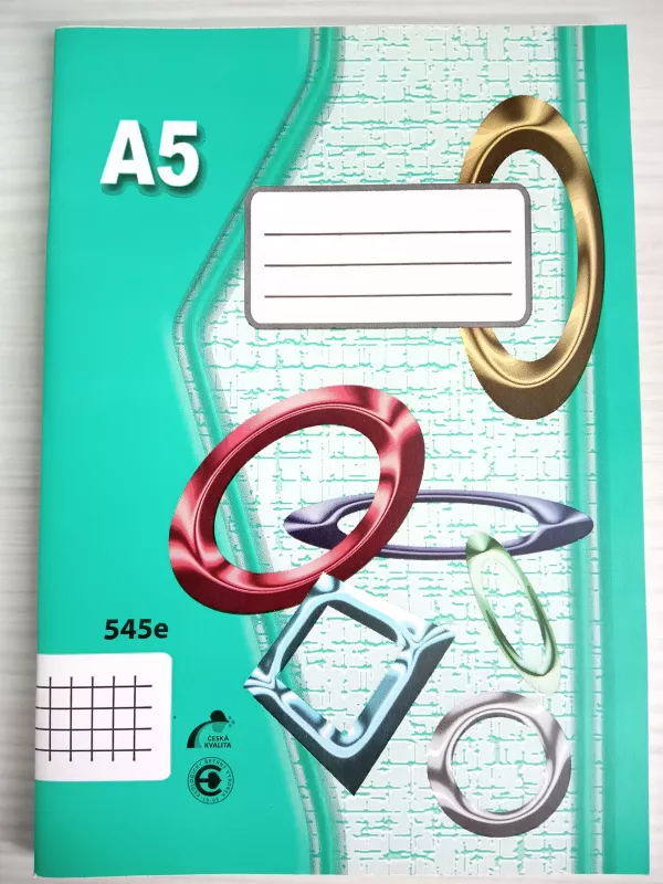 Školní sešit 545e Papírny Brno