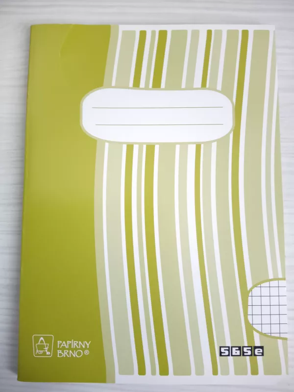 Školní sešit 565e Papírny Brno