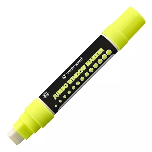 Popisovač CENTROPEN křídový - Žlutá Centropen a.s.